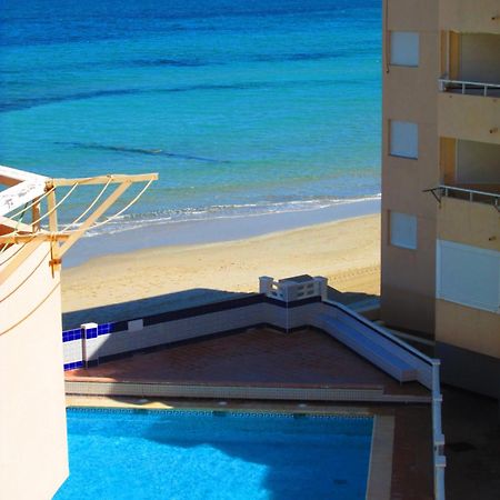 Bright Studio With The Seaview And Swimming Pool La Manga del Mar Menor Exterior foto